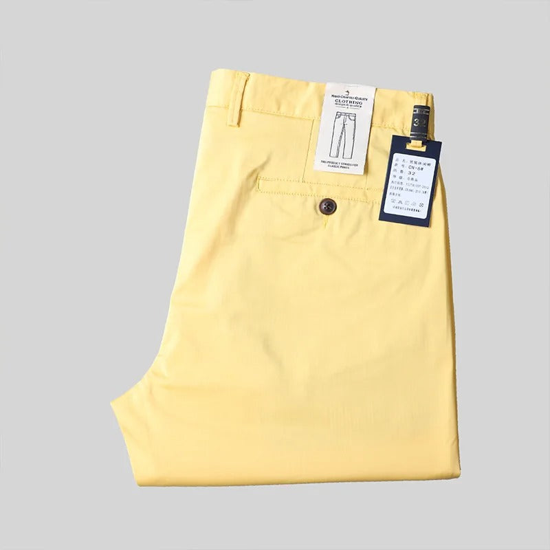 Line-Cut Chinos