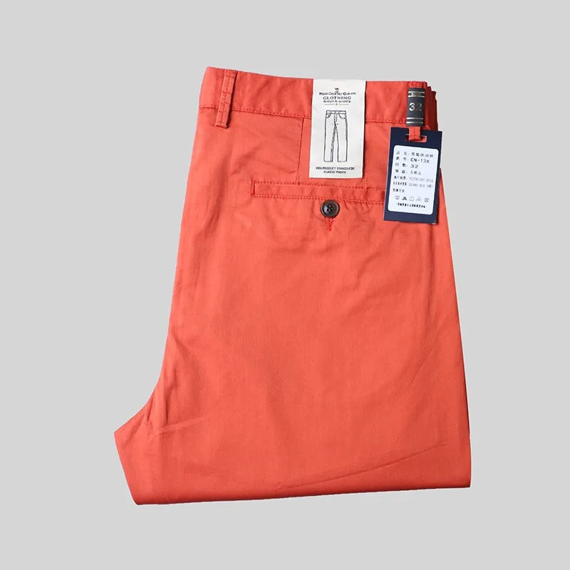 Line-Cut Chinos