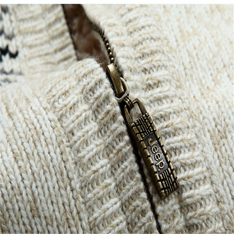 Hooded Winter Sweater