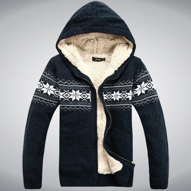 Hooded Winter Sweater