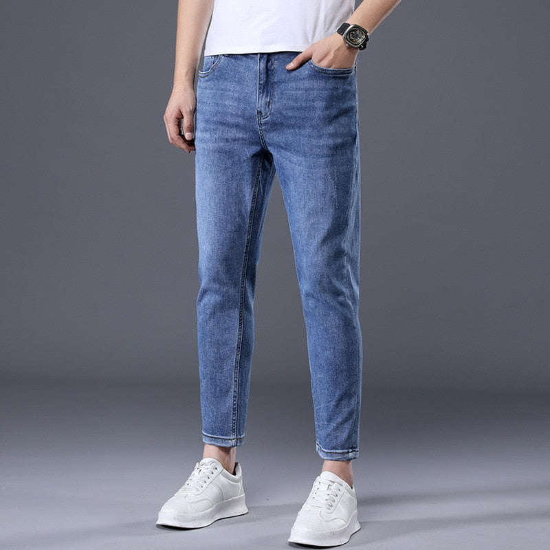 Thin Ankle Stretch Jeans