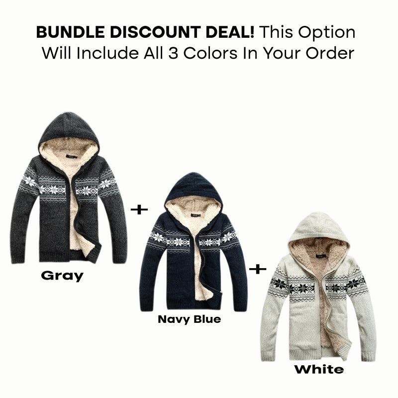 Hooded Winter Sweater