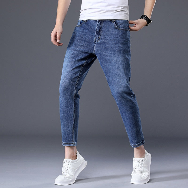 Thin Ankle Stretch Jeans