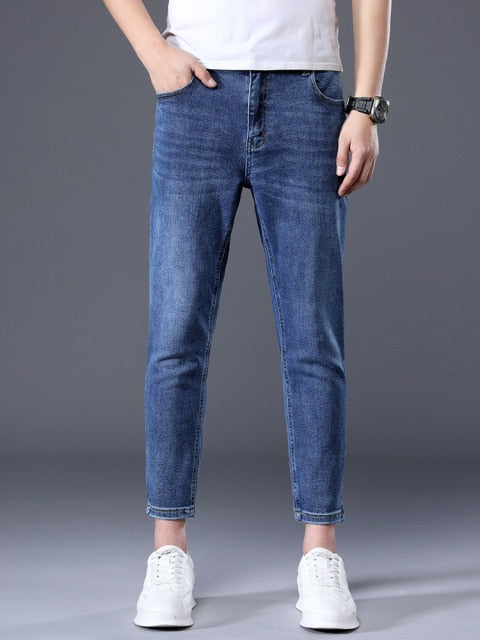 Thin Ankle Stretch Jeans